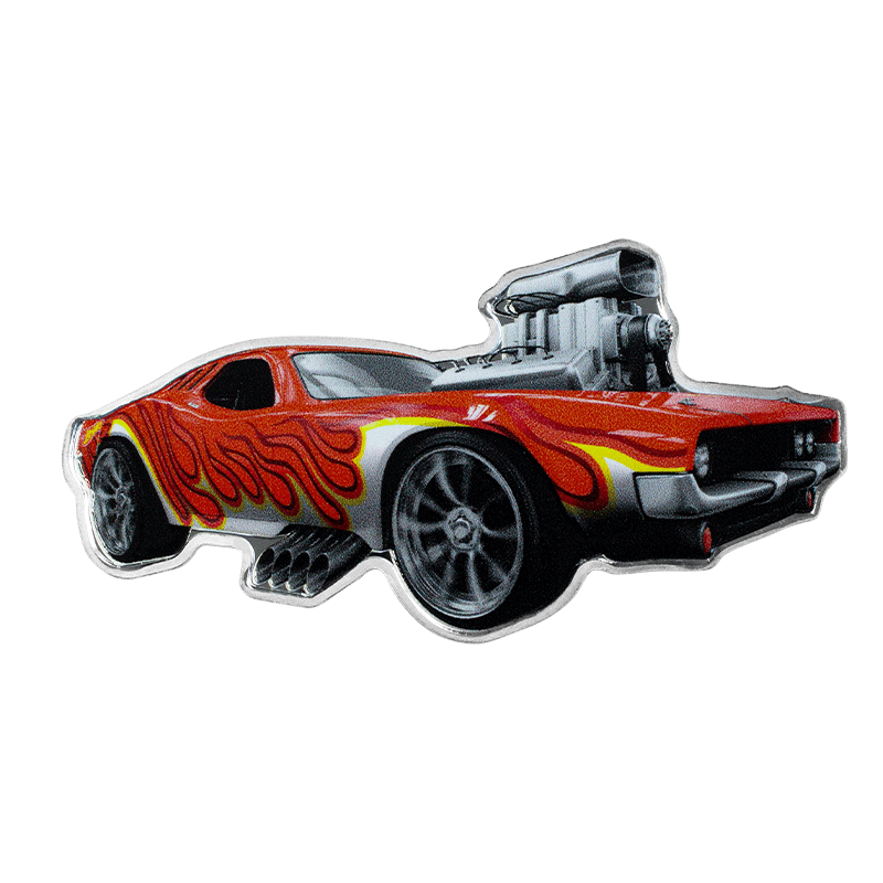 Image pour Pièce d’argent Rodger DodgerMC Hot WheelsMC de 1 oz à partir de Métaux précieux TD